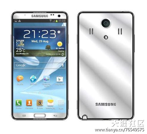 华为6.3英寸手机有吗
:三星Galaxy Note X概念机 配6.3英寸1080p屏 (转载)-第1张图片-太平洋在线下载